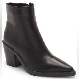 Vince Camuto Rinvalla Pointed Toe Leather Bootie